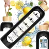 Vilde | Bouteille d'eau - Avec housse en silicone - Noir - Voir les images du produit 2