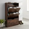 Armadietto porta scarpe Relaxdays con ripiano, LxPxA: Anteprima dell’immagine prodotto 3