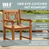 Gartensessel Herz Teak Produktbild-Vorschau 8