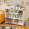 Scaffale bianco per bambini per giocattoli, libri e Anteprima dell’immagine prodotto 5