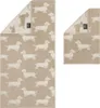 Cawö Duschtuch We love Dogs 6246 Farbe natur/beige Größe Produktbild-Vorschau 2