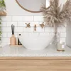 DeerValley Waschbecken Oval Keramik Aufsatzwaschbecken, Produktbild-Vorschau 6