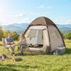 Outsunny Aufblasbares Zelt 2-3 Pers. Schneller Aufbau Produktbild-Vorschau 2