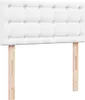 Ottoman-Bett mit Matratze Weiß 90x190 cm Kunstleder Produktbild-Vorschau 6