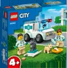 LEGO 60382 City Animal Rescue Van, giocattolo per animali Anteprima dell’immagine prodotto 38