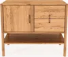 Kommode Zola Wildeiche massiv 97x84 cm mit 2 Schubladen und Produktbild-Vorschau 2