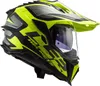 LS2 MX701 Explorer Alter Matt Motocross Helm, schwarz Produktbild-Vorschau 5