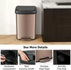 Kuchyňský odpadkový kôš 50 l, odpadkový kôš s vekom a Náhľad obrázku produktu 4