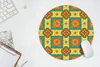 MuchoWow® Mauspad Mousepad Patchwork - Retro - Blumen - Produktbild-Vorschau 5