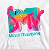 MTV - Pánská mikina s kapucí "Vibrant" TV8621 (XXL) (Bílá) Náhled obrázku produktu 3