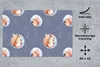MuchoWow® Schreibtischunterlage Winter - Eichhörnchen - Produktbild-Vorschau 2