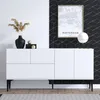 Skye Decor, Skrinka - Gloria (Biela + ?ierna) Náhľad obrázku produktu 1