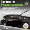 Morleos Keramikpfanne 26cm | Kratzfeste Wabenpfanne | Produktbild-Vorschau 2