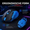 Mouse da gioco wireless, 1000 / 1200 / 1600 DPI, 3 livelli, Anteprima dell’immagine prodotto 4