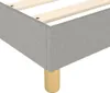 vidaXL Box spring bed frame light grey 80x200 cm fabric Náhľad obrázku produktu 6