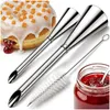 Kuketo | Spritztüllen Set Edelstahl – 2 Fülltüllen + Produktbild-Vorschau 1