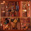 Puzzle 3D, grzbiet książki DIY, pokój wspólny płomienia, Podgląd zdjęcia produktu 12