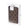 Guess Pouzdro 4G Metal Gold Logo iPhone 14 Pro Max Brown Náhled obrázku produktu 12