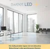 Sweet LED Aufbaustrahler gebürstet Aufbauspot GU10 7W Produktbild-Vorschau 7