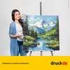 Keilframe - 1 stuk - 60 x 160 cm - witte canvasdoek van Productafbeelding-voorbeeld 5