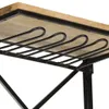 vidaXL Traktor-Weinschrank Weiß 49x31x172 cm Raues Produktbild-Vorschau 5