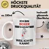 Boxer Geschenk Tasse Lustiger Spruch Ich Bin Boxer Warum Produktbild-Vorschau 3
