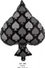 Pallone in foil - carte, picche, quadri, fiori, cuori, Anteprima dell’immagine prodotto 4