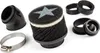 Stage6 Racing Luftfilter 28-48mm Schwarz Produktbild-Vorschau 1