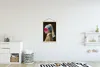 MuchoWow® Textilposter Das Mädchen mit dem Perlenohrring - Produktbild-Vorschau 2