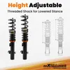 Odpruženie Coilover pre Peugeot 207 2006-2014 Výškovo Náhľad obrázku produktu 10