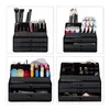 Organizzatore per il trucco con 3 cassetti RD23137 nero Anteprima dell’immagine prodotto 3