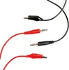 Messleitungen, 4mm Stecker - Krokodilklemme, 80cm, Produktbild-Vorschau 1