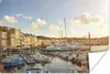 MuchoWow® Poster Der Hafen der französischen Hafenstadt Produktbild-Vorschau 1