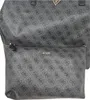 Guess Eco Victtoria - Shopper 2in1 L 40 cm (coal logo) Produktbild-Vorschau 22