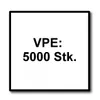 Makita - Punti metallici - 5000 pezzi - Lunghezza: 20 mm - Anteprima dell’immagine prodotto 6