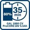 Bosch ProCORE Akku-Kit 18V 5,5 Ah + GAL 1880 CV Produktbild-Vorschau 16