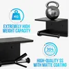 Strex Porte-Rouleau WC avec Tablette - Noir - Autocollant / Voir les images du produit 6