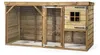Fatmoose Recinto all'aperto BunnyBase Bliss in legno per Anteprima dell’immagine prodotto 1
