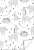 MuchoWow® Poster Muster - Tiere - Lila 120x180 cm - Produktbild-Vorschau 1