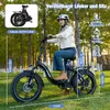 EVERCROSS TECH EK6 Faltbares Elektrofahrräder, 20" x 4,0 Produktbild-Vorschau 7