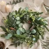 Weihnachtlicher Türkranz ∅ 55 cm wie echt, Tannenkranz & Produktbild-Vorschau 5