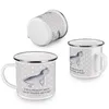 Mr. & Mrs. Panda Emaille Tasse Axolotl Schwimmen - Grau Produktbild-Vorschau 4