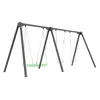 A swing set with three swings, one of which is a nest swing. Produktbild-Vorschau