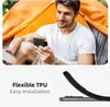 Silikonowe etui ochronne do Xiaomi Mi 12 Lite 5G Matt Black Podgląd zdjęcia produktu 6