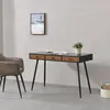 Schreibtisch Tumba 115x48x75cm mit 3 Schubladen Bürotisch Produktbild-Vorschau 2