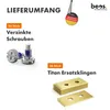 beos® 36x Premium Titan Ersatzmesser & Schrauben mit Produktbild-Vorschau 3