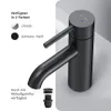AM.PM Wasserhahn Bad Schwarz Waschtischarmatur Bad Armatur Produktbild-Vorschau 7