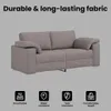 vidaXL Dvojmiestna pohovka, farba taupe, 180 cm, látka Náhľad obrázku produktu 5