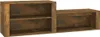 vidaXL Botník kouřový dub 150x35x45 cm odvozený výrobek ze Náhled obrázku produktu 1