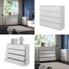 Ladekast Vicco Calisto Wit 39 x 101.5 cm, Model 41299 Productafbeelding-voorbeeld 8